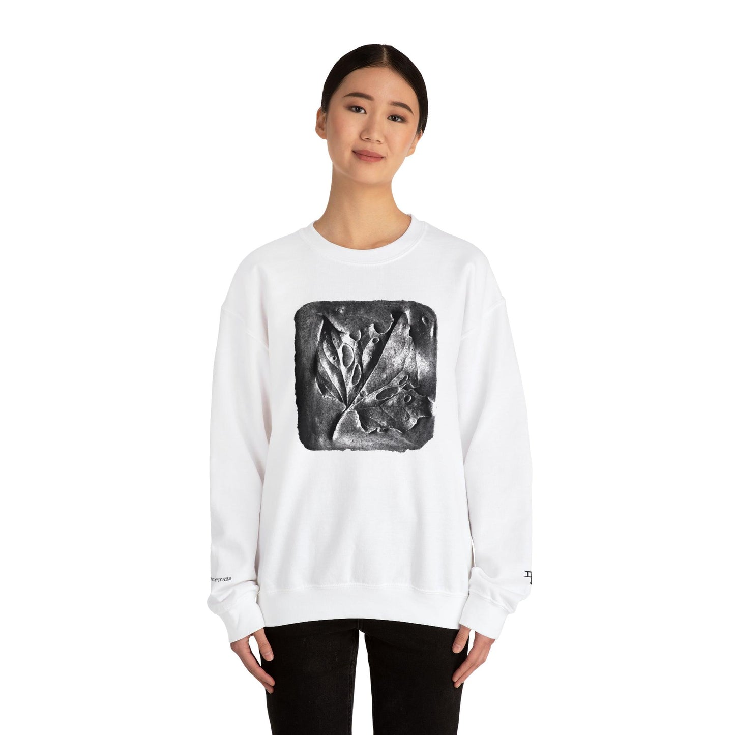 Photographic Lifelines: Ephemeral Portraits - Unisex Crewneck Sweatshirt - PersonaIMF