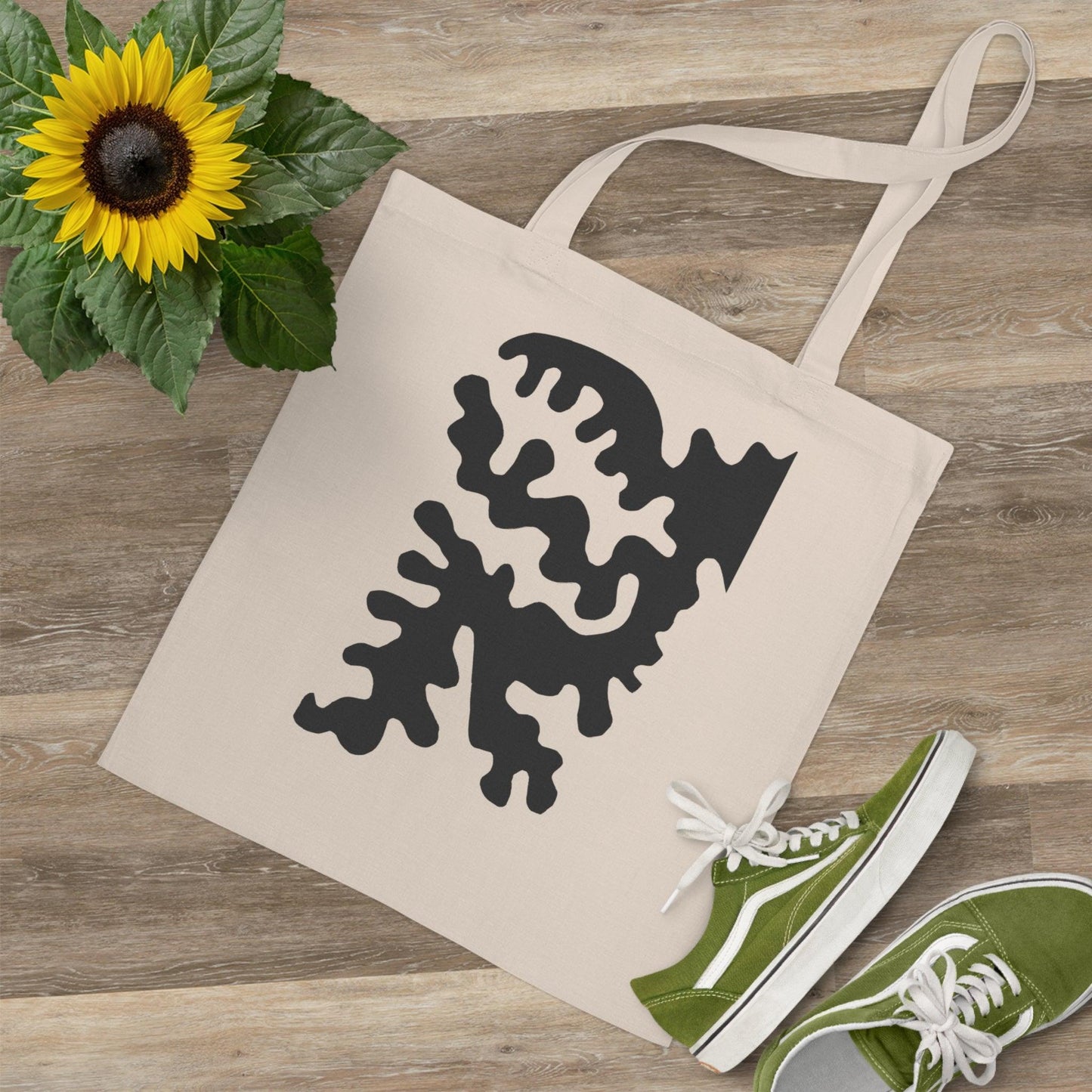 Symphonic Duplications: A Journey of Therapeutic Art - Organic Cotton Tote Bag - PersonaIMF