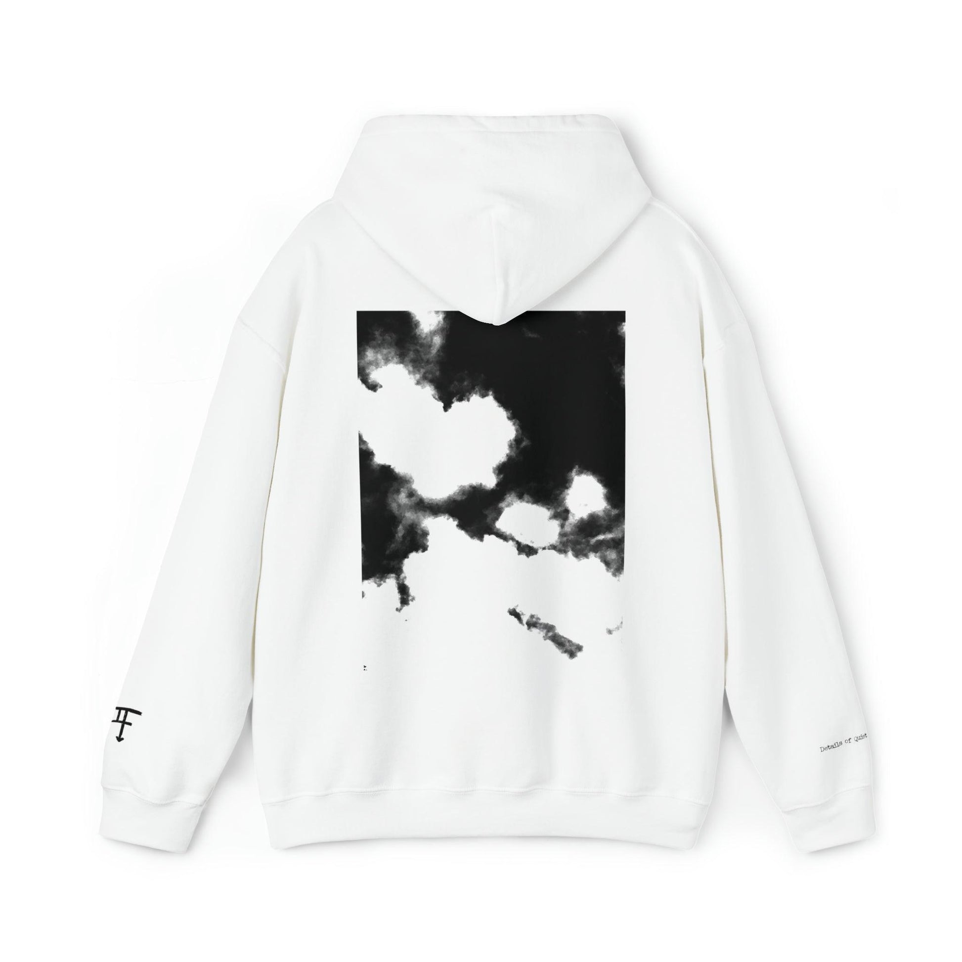 Details of Quiet Blossoms - Unisex Hooded Sweatshirt - PersonaIMF