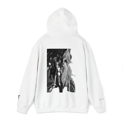 Details of Quiet Blossoms - Unisex Hooded Sweatshirt - PersonaIMF