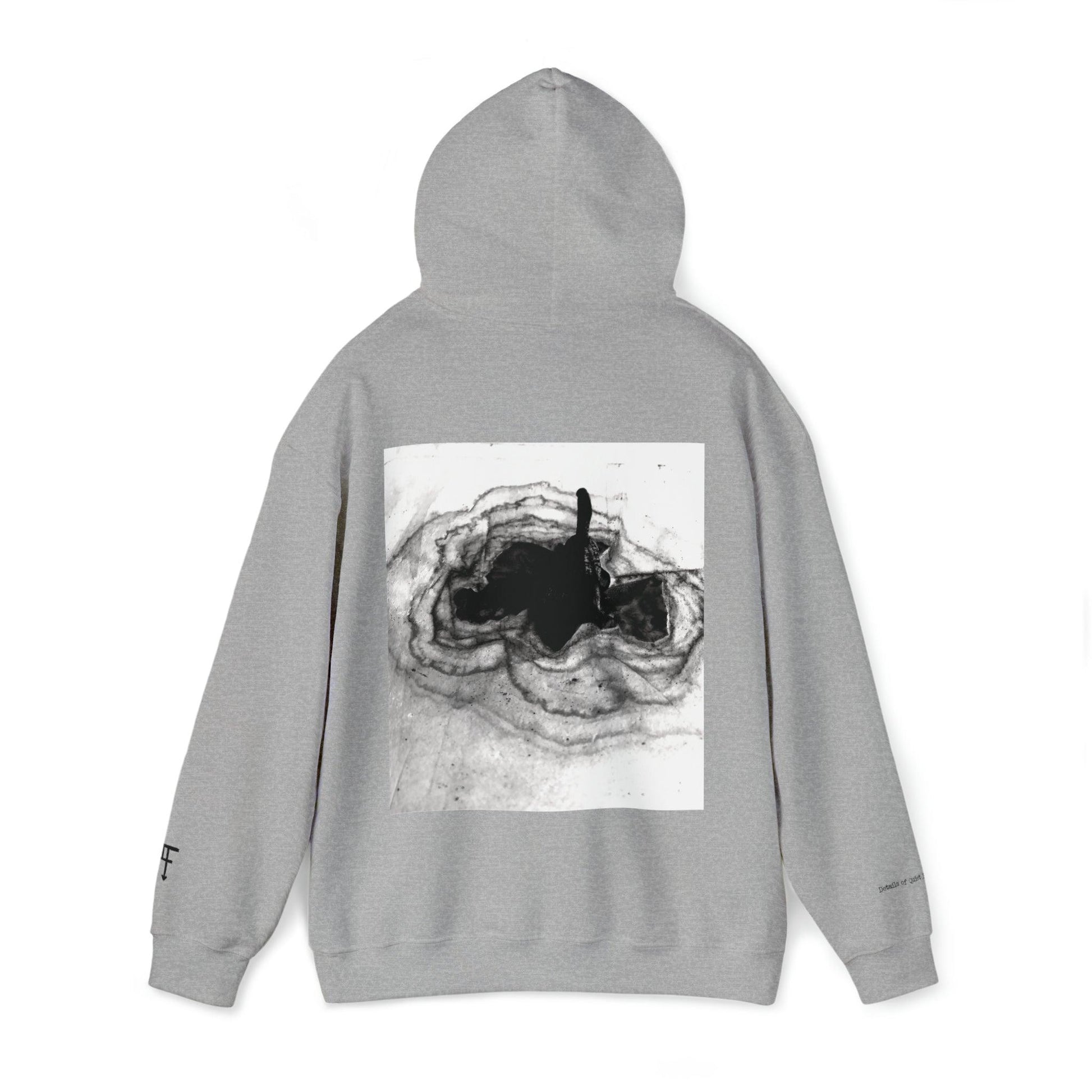 Details of Quiet Blossoms - Unisex Hooded Sweatshirt - PersonaIMF