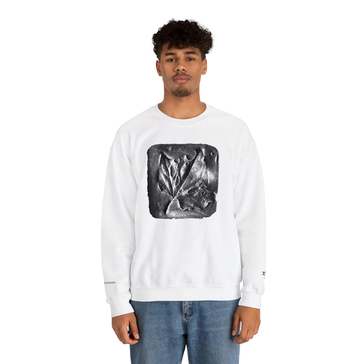 Photographic Lifelines: Ephemeral Portraits - Unisex Crewneck Sweatshirt - PersonaIMF