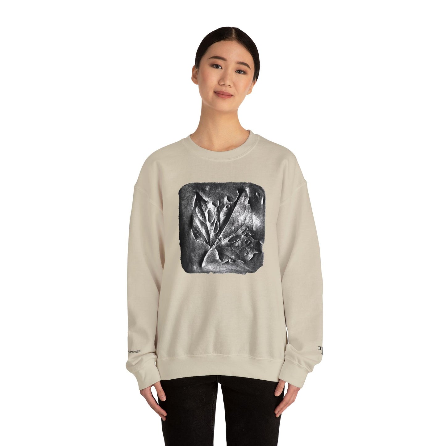 Photographic Lifelines: Ephemeral Portraits - Unisex Crewneck Sweatshirt - PersonaIMF