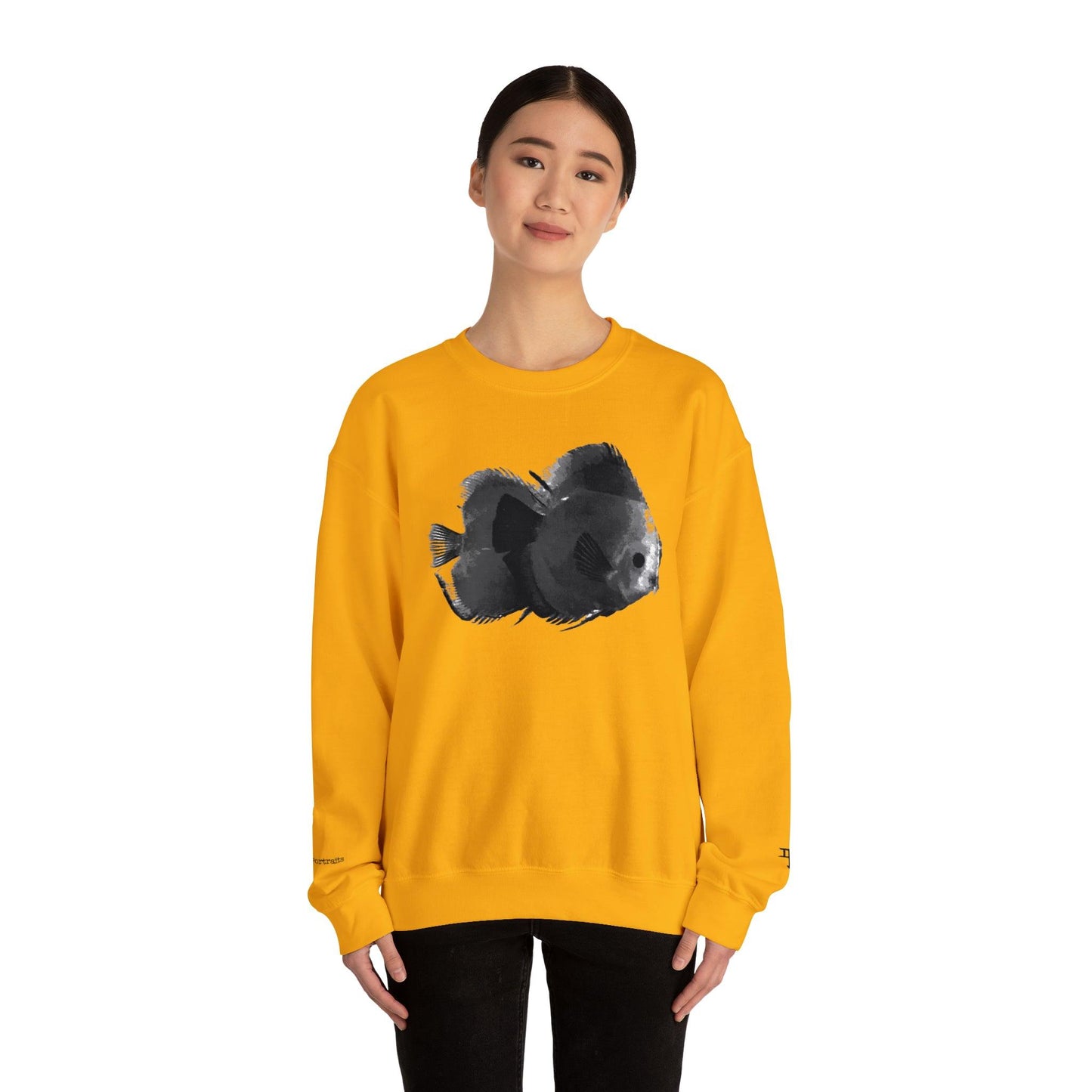 Photographic Lifelines: Ephemeral Portraits - Unisex Crewneck Sweatshirt - PersonaIMF