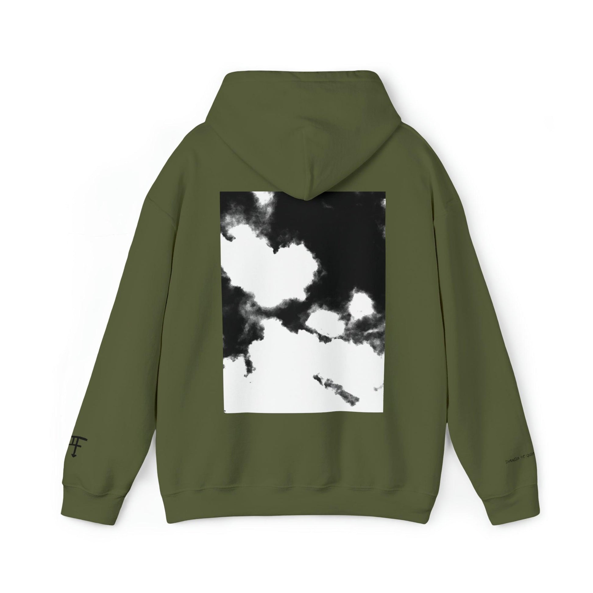 Details of Quiet Blossoms - Unisex Hooded Sweatshirt - PersonaIMF