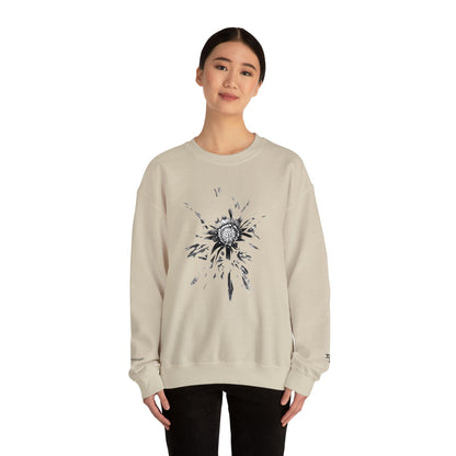 Photographic Lifelines: Ephemeral Portraits - Unisex Crewneck Sweatshirt - PersonaIMF