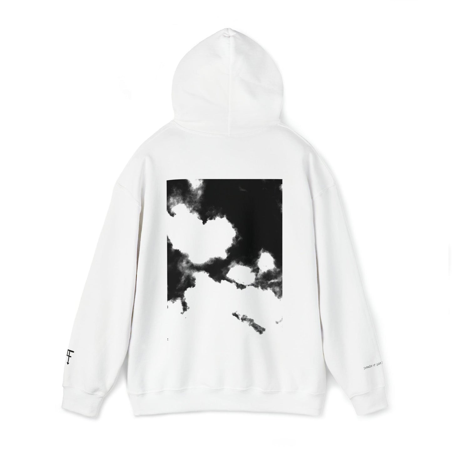 Details of Quiet Blossoms - Unisex Hooded Sweatshirt - PersonaIMF