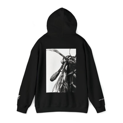 Details of Quiet Blossoms - Unisex Hooded Sweatshirt - PersonaIMF