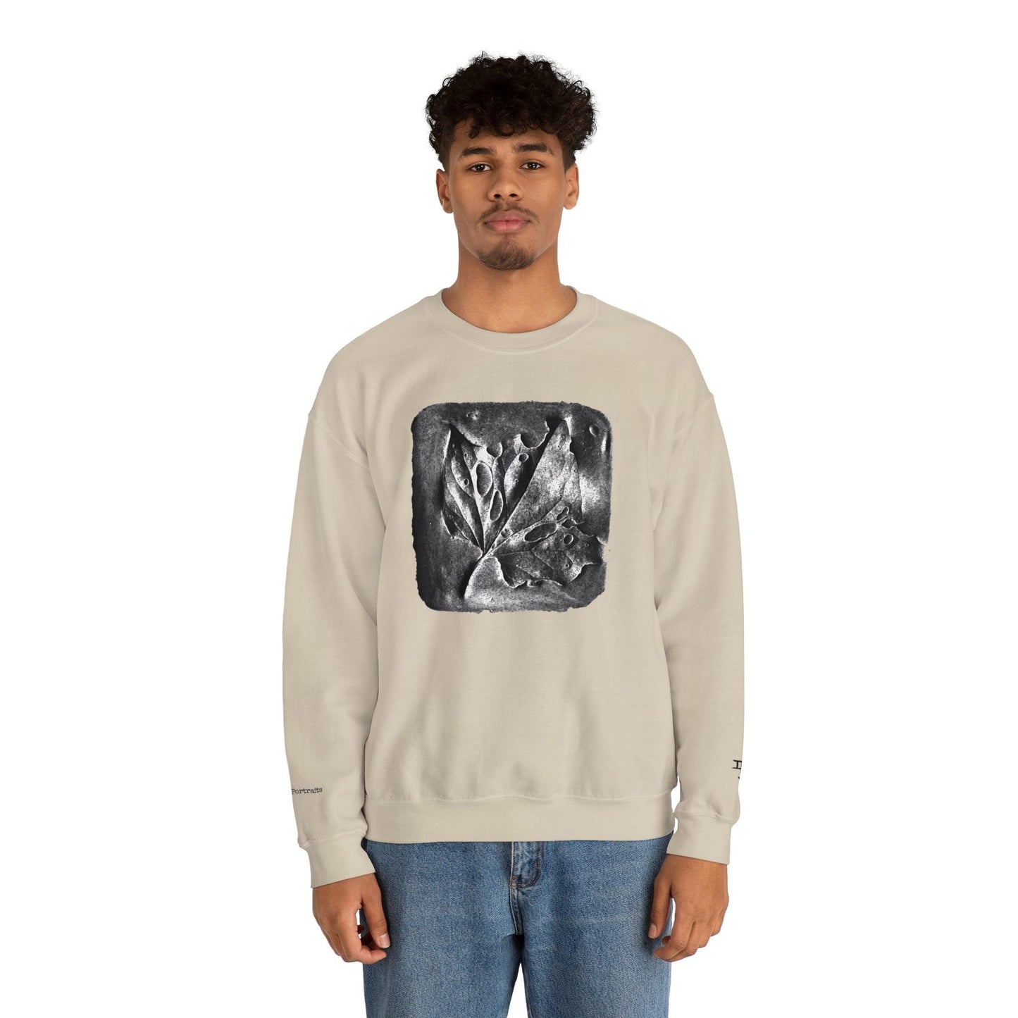 Photographic Lifelines: Ephemeral Portraits - Unisex Crewneck Sweatshirt - PersonaIMF