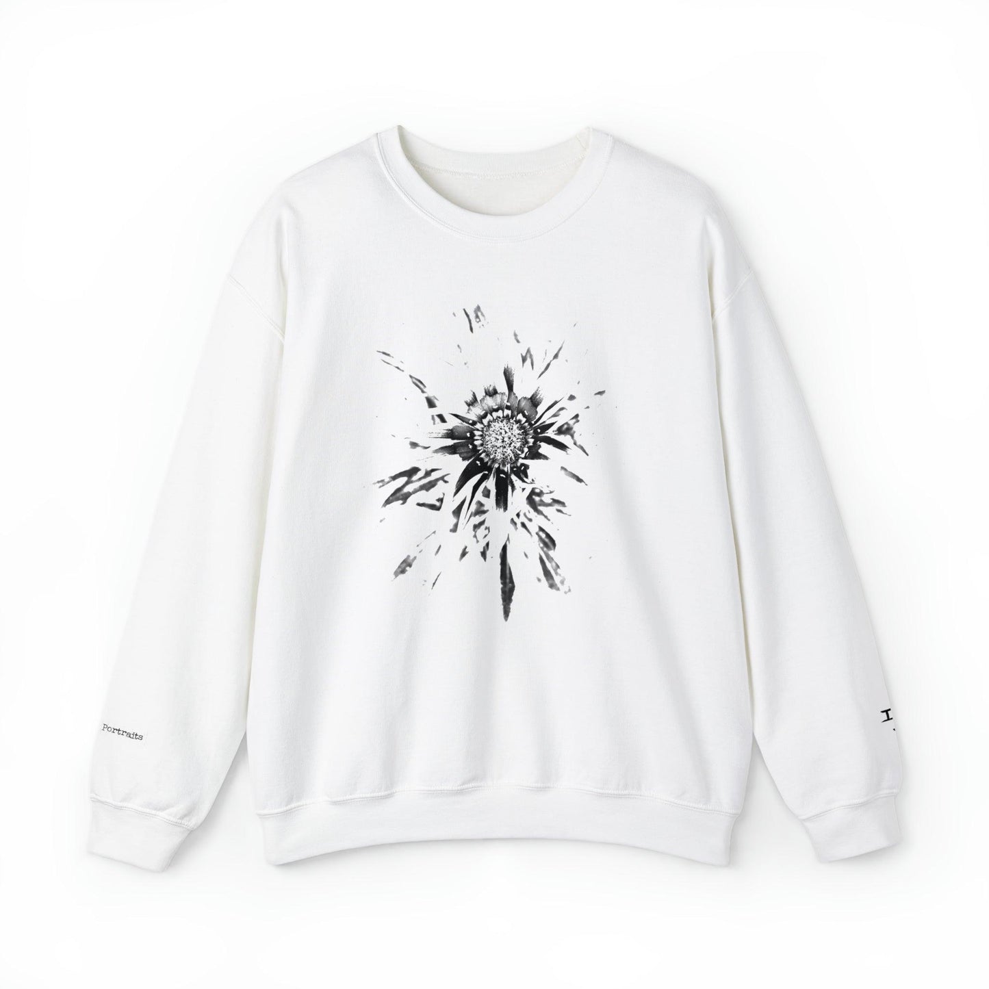 Photographic Lifelines: Ephemeral Portraits - Unisex Crewneck Sweatshirt - PersonaIMF