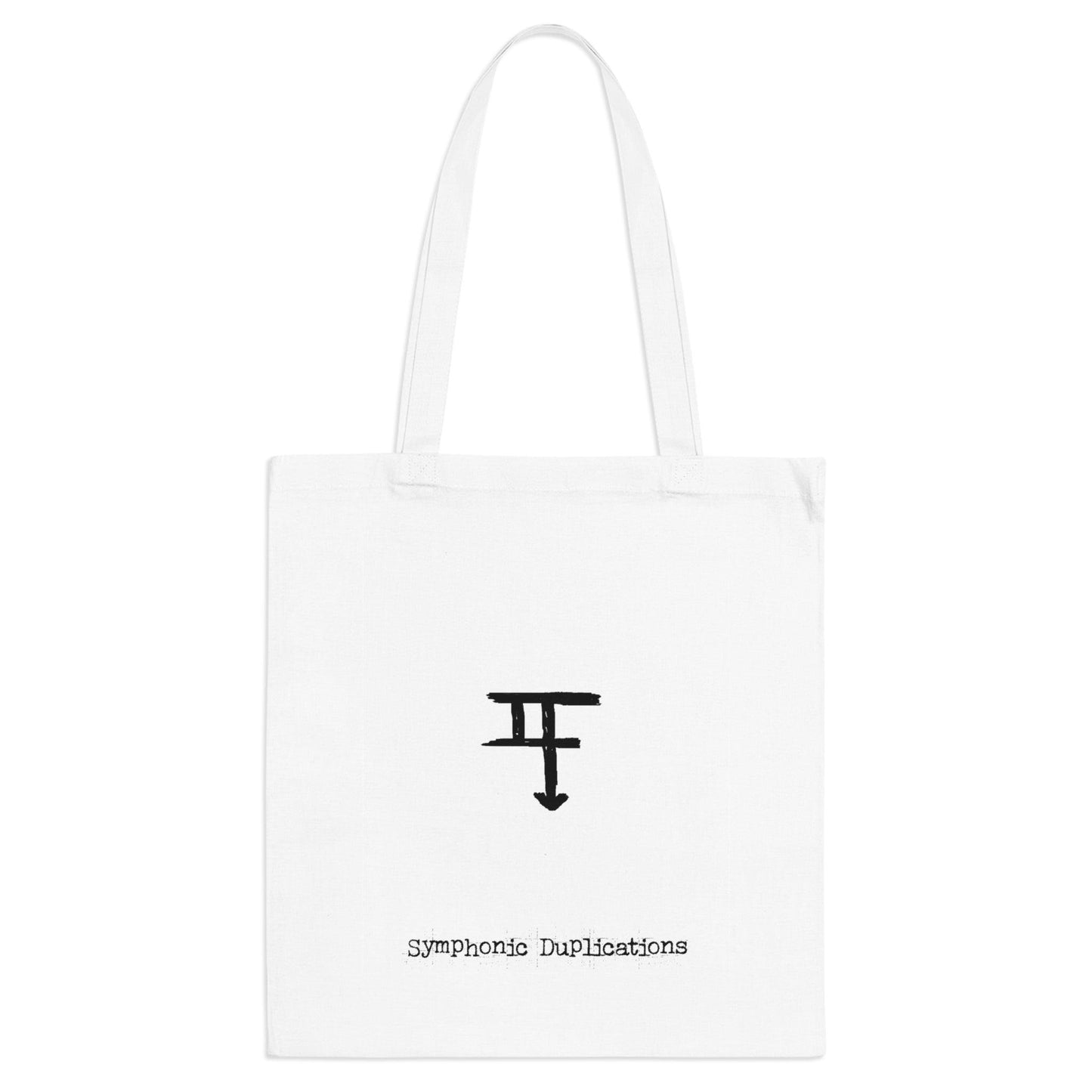 Symphonic Duplications: A Journey of Therapeutic Art - Organic Cotton Tote Bag - PersonaIMF