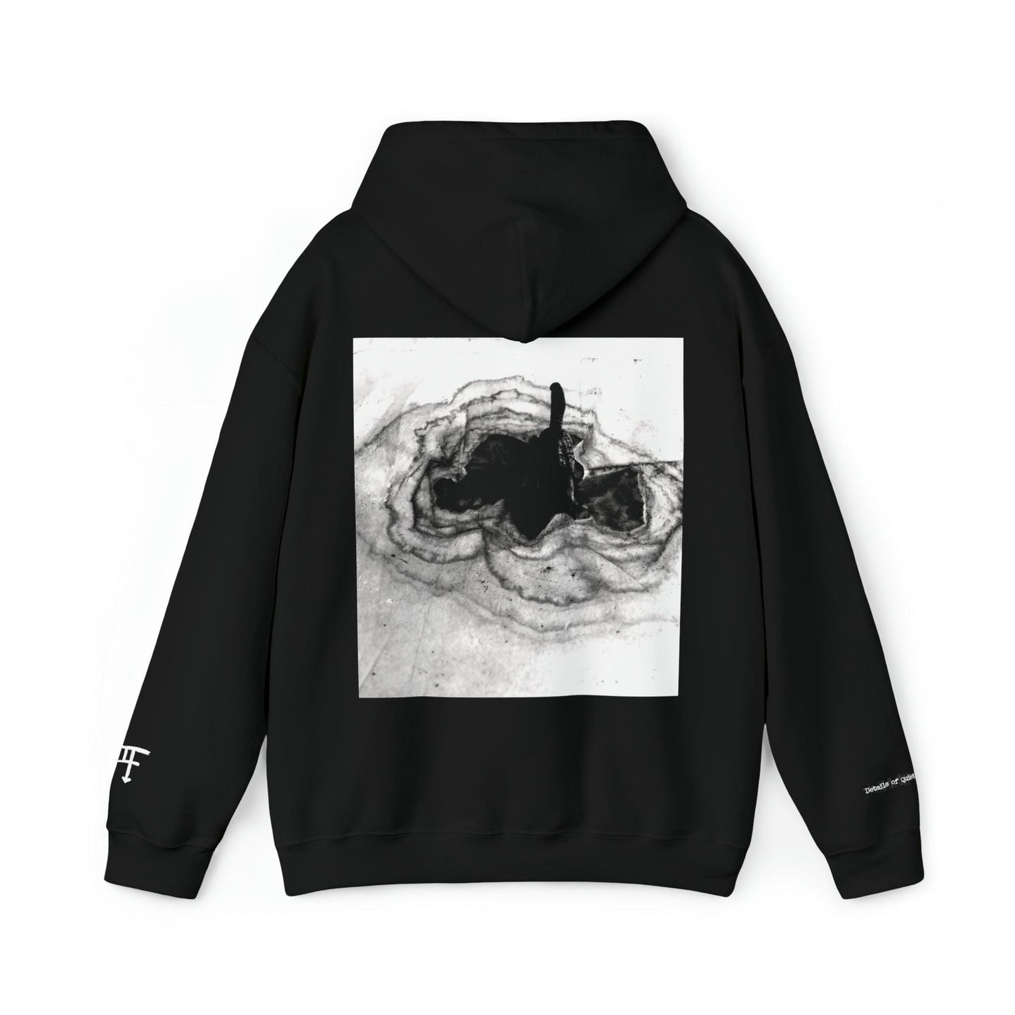 Details of Quiet Blossoms - Unisex Hooded Sweatshirt - PersonaIMF