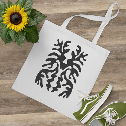 Symphonic Duplications: A Journey of Therapeutic Art - Organic Cotton Tote Bag - PersonaIMF