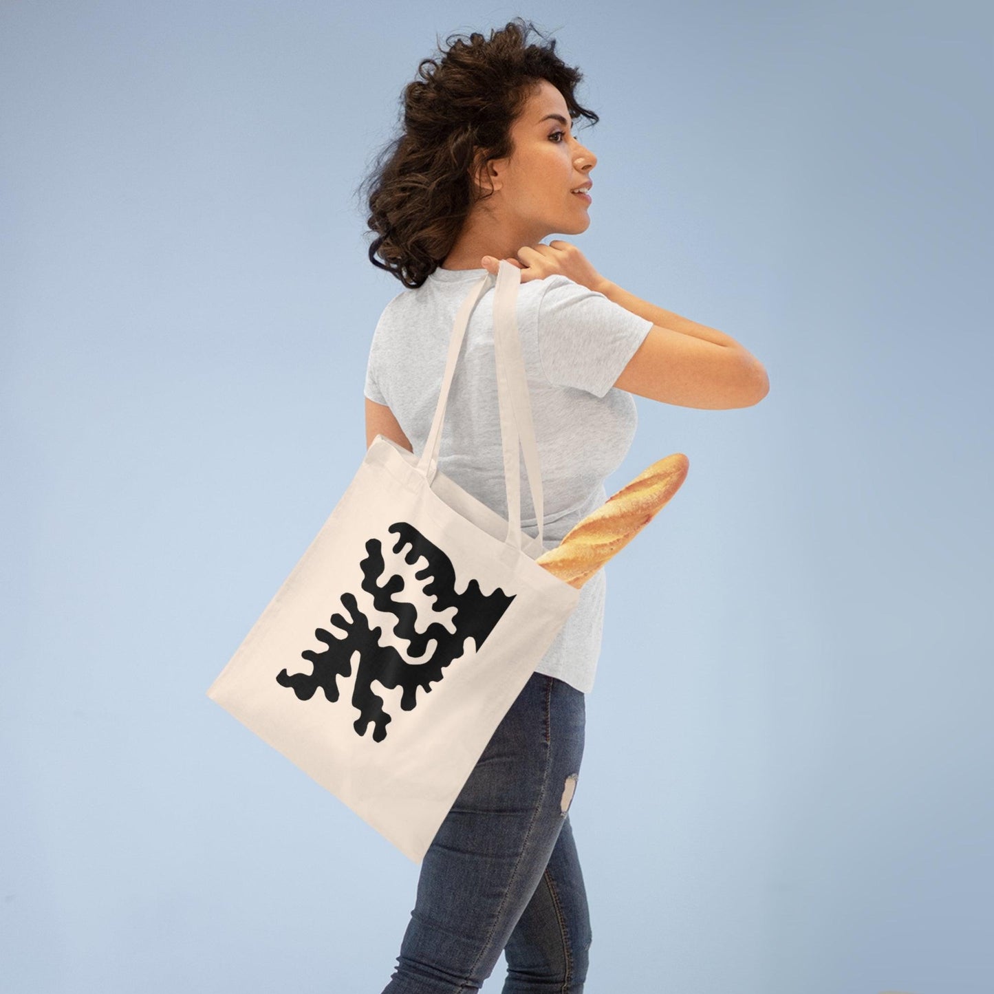 Symphonic Duplications: A Journey of Therapeutic Art - Organic Cotton Tote Bag - PersonaIMF