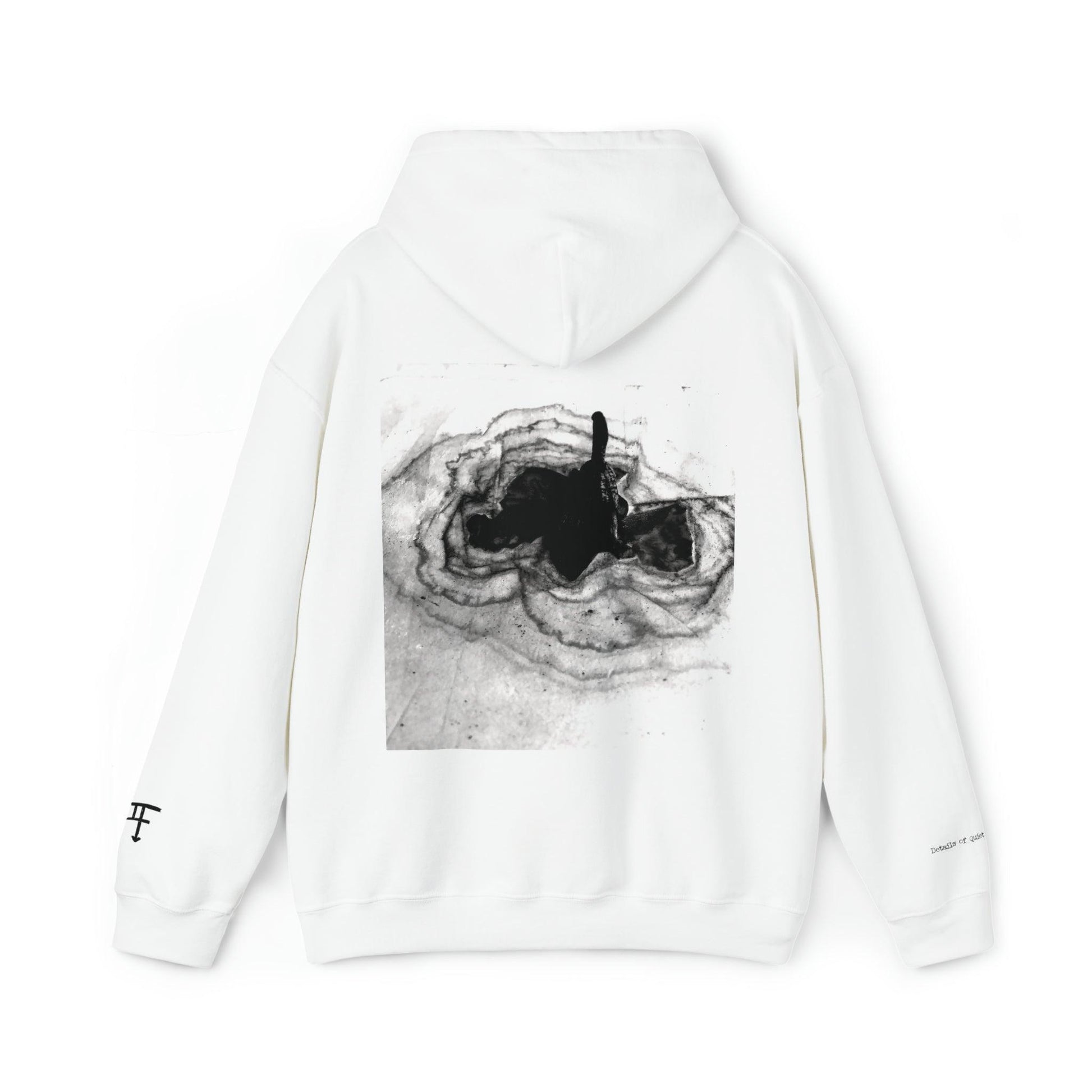 Details of Quiet Blossoms - Unisex Hooded Sweatshirt - PersonaIMF