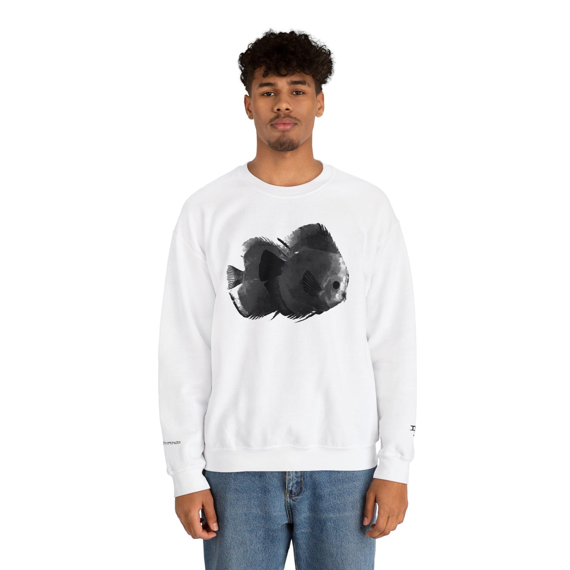 Photographic Lifelines: Ephemeral Portraits - Unisex Crewneck Sweatshirt - PersonaIMF