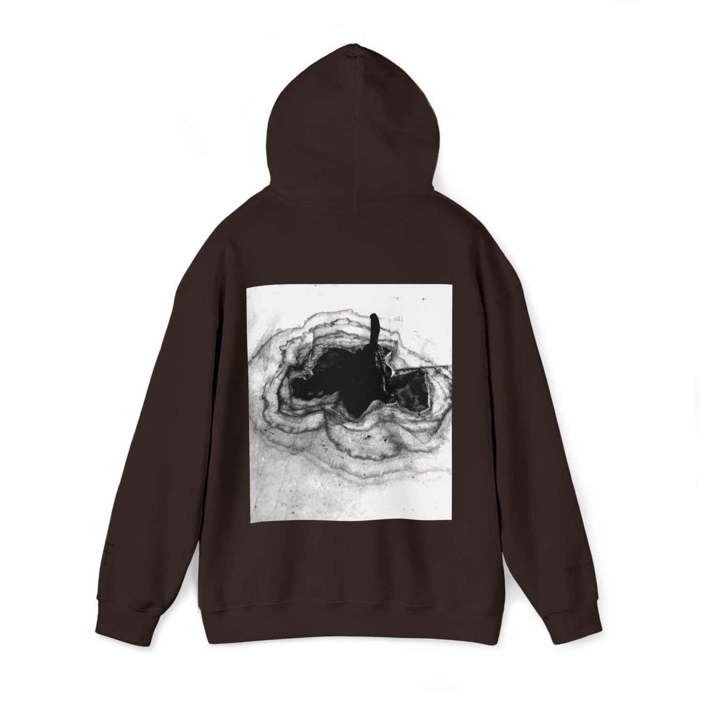 Details of Quiet Blossoms - Unisex Hooded Sweatshirt - PersonaIMF