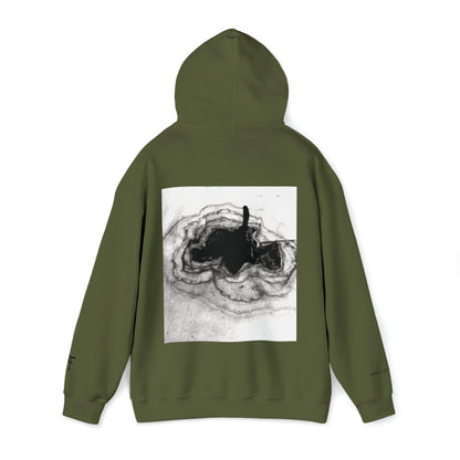 Details of Quiet Blossoms - Unisex Hooded Sweatshirt - PersonaIMF