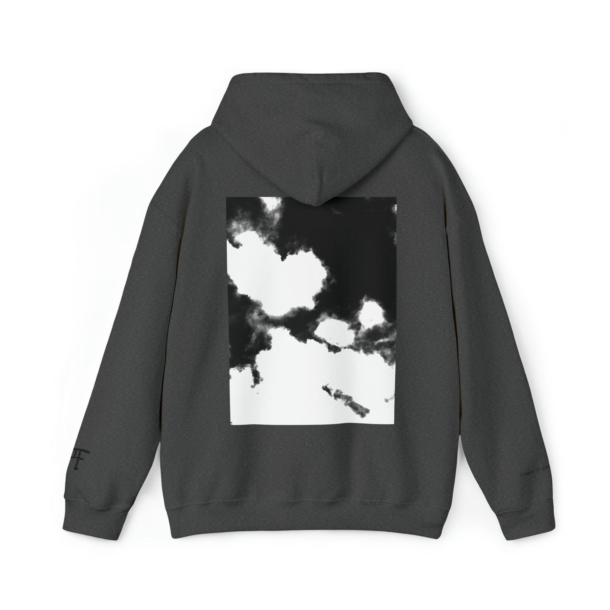 Details of Quiet Blossoms - Unisex Hooded Sweatshirt - PersonaIMF