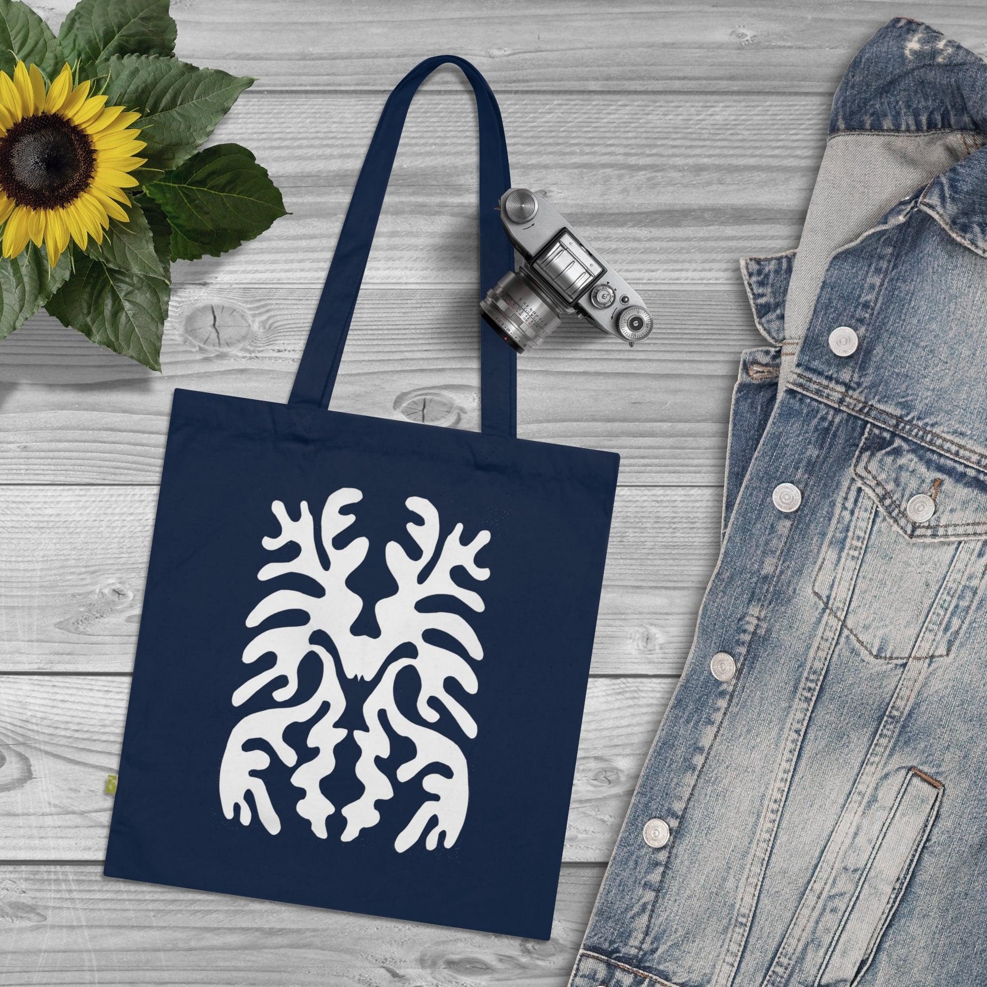 Symphonic Duplications: A Journey of Therapeutic Art - Organic Cotton Tote Bag - PersonaIMF