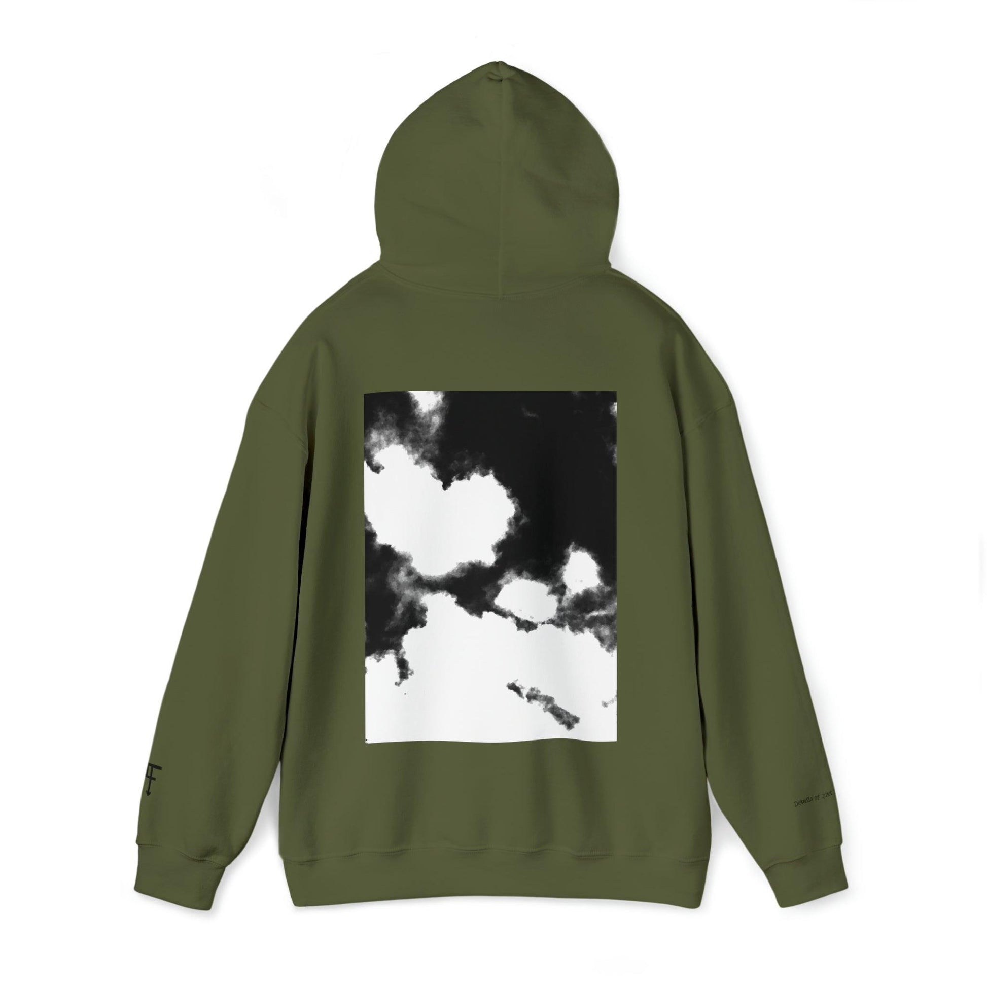 Details of Quiet Blossoms - Unisex Hooded Sweatshirt - PersonaIMF