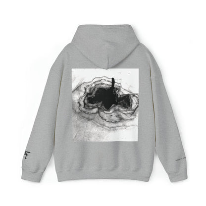 Details of Quiet Blossoms - Unisex Hooded Sweatshirt - PersonaIMF