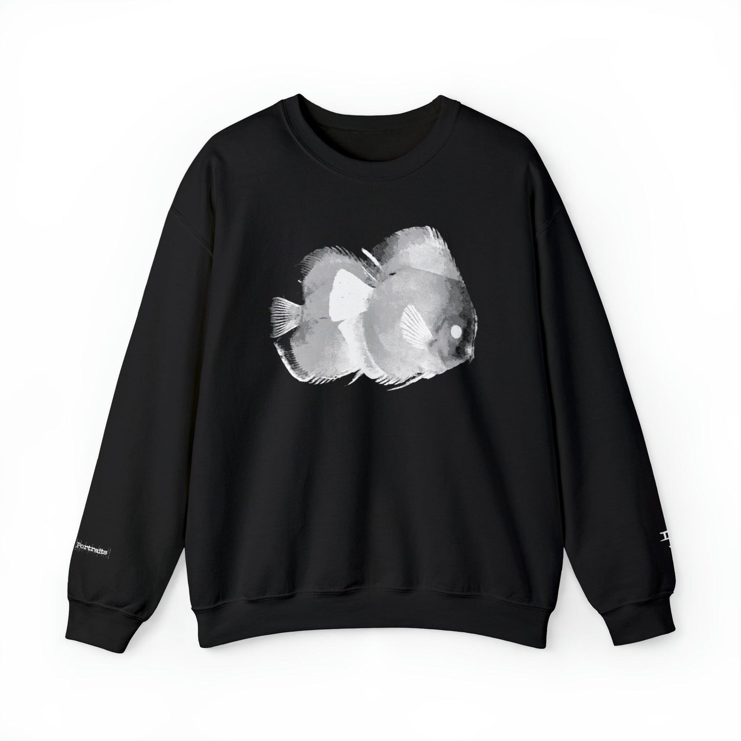 Photographic Lifelines: Ephemeral Portraits - Unisex Crewneck Sweatshirt - PersonaIMF