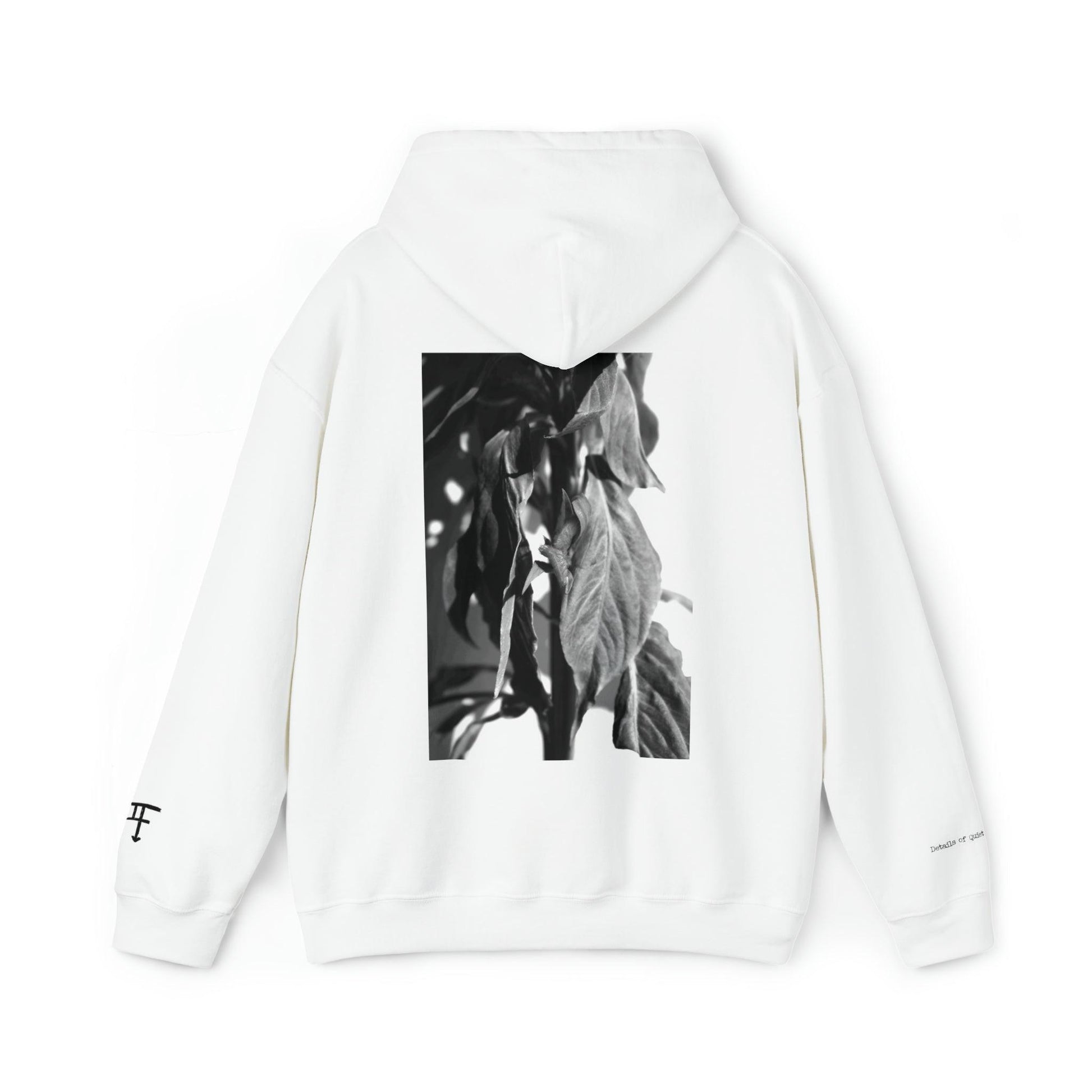 Details of Quiet Blossoms - Unisex Hooded Sweatshirt - PersonaIMF