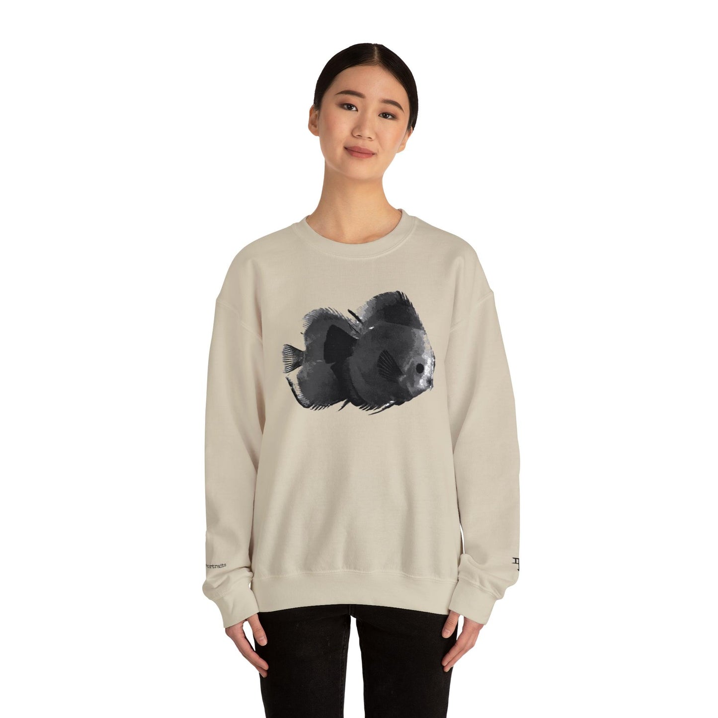 Photographic Lifelines: Ephemeral Portraits - Unisex Crewneck Sweatshirt - PersonaIMF