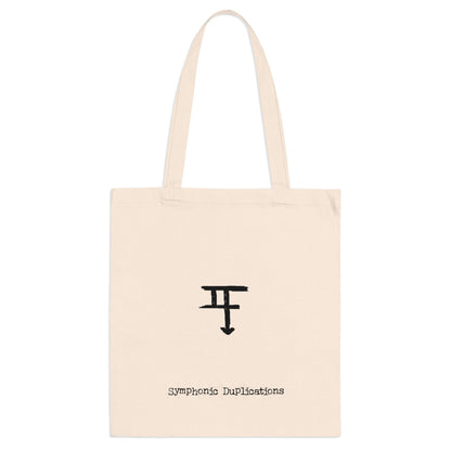 Symphonic Duplications: A Journey of Therapeutic Art - Organic Cotton Tote Bag - PersonaIMF