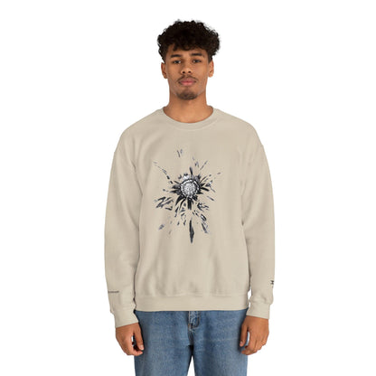 Photographic Lifelines: Ephemeral Portraits - Unisex Crewneck Sweatshirt - PersonaIMF