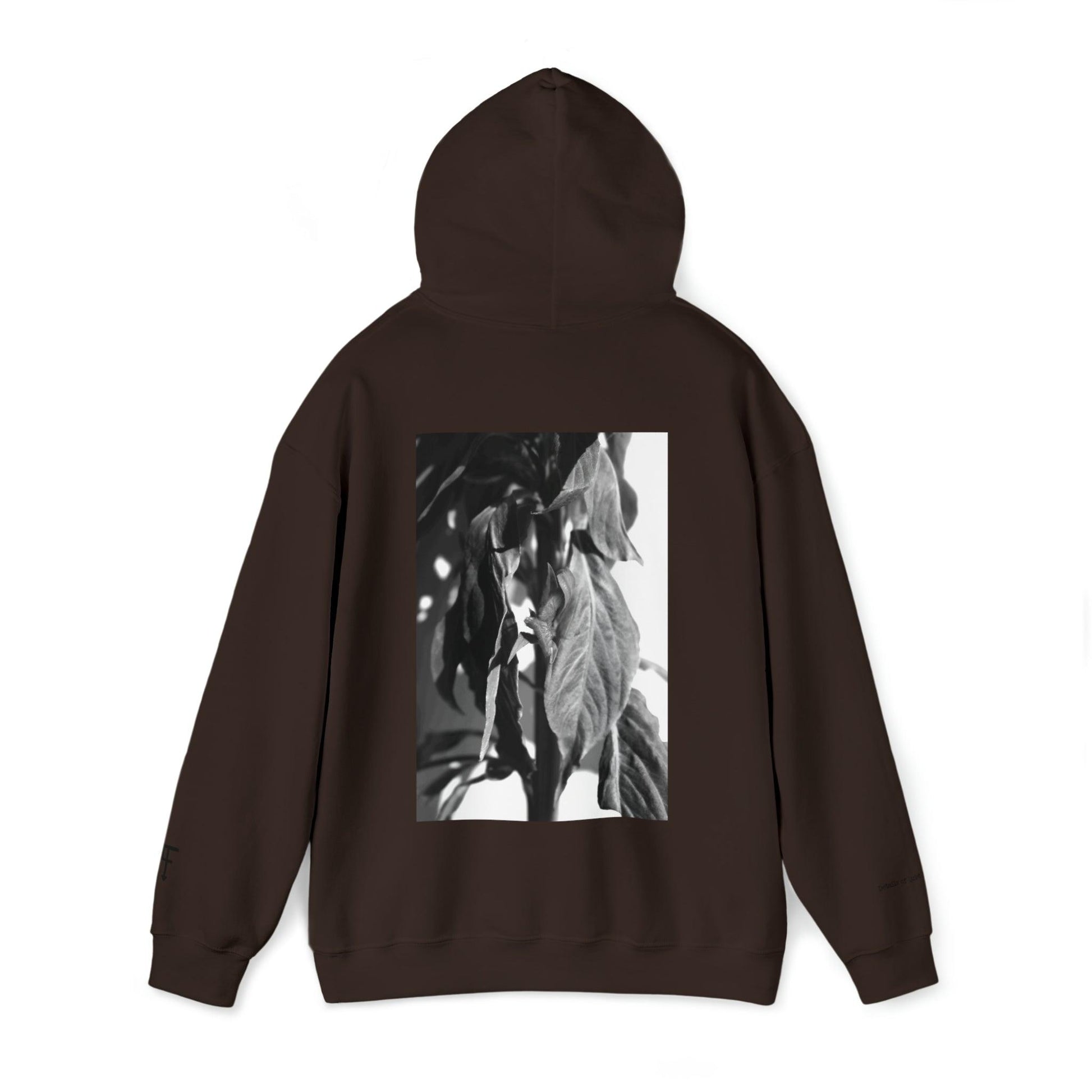 Details of Quiet Blossoms - Unisex Hooded Sweatshirt - PersonaIMF