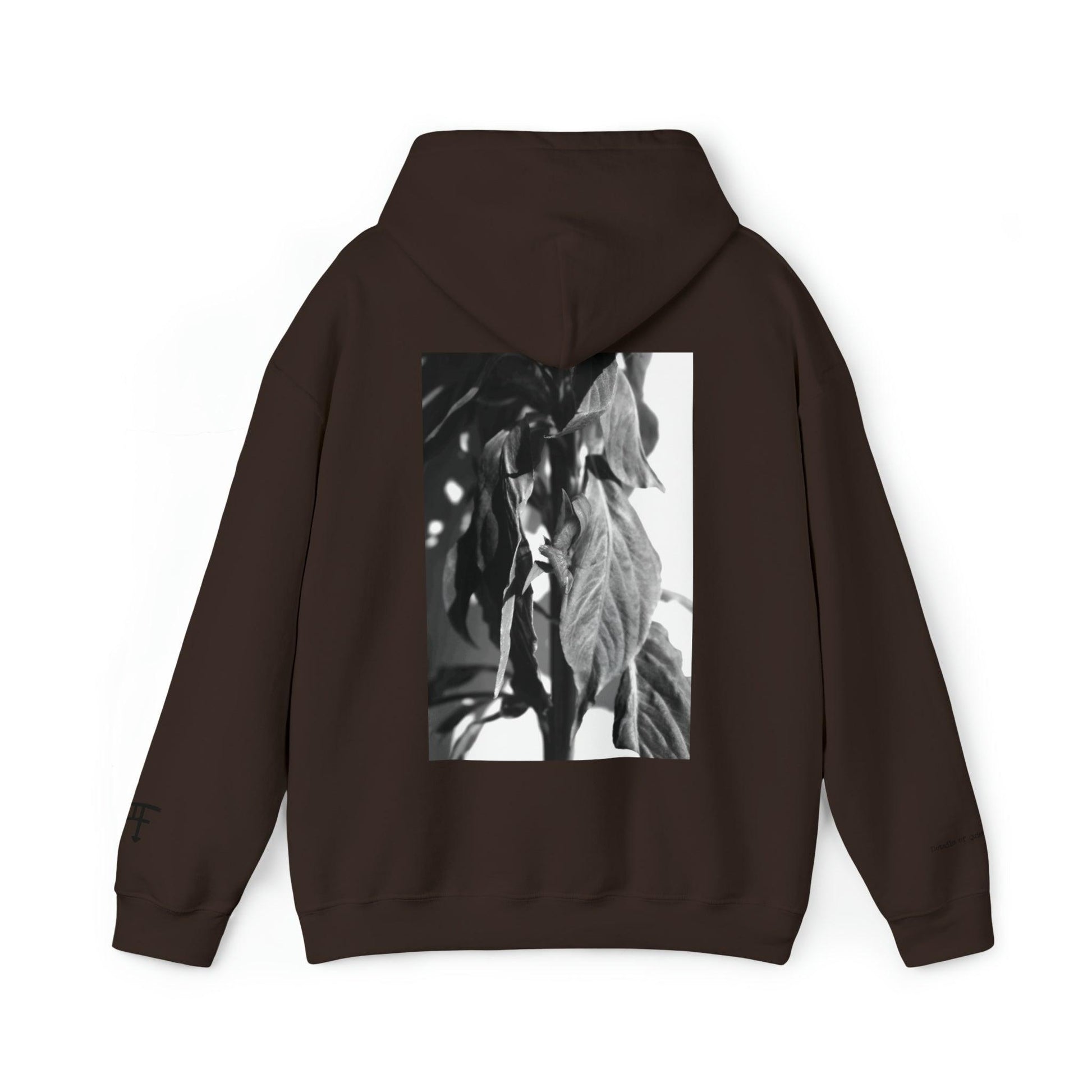 Details of Quiet Blossoms - Unisex Hooded Sweatshirt - PersonaIMF