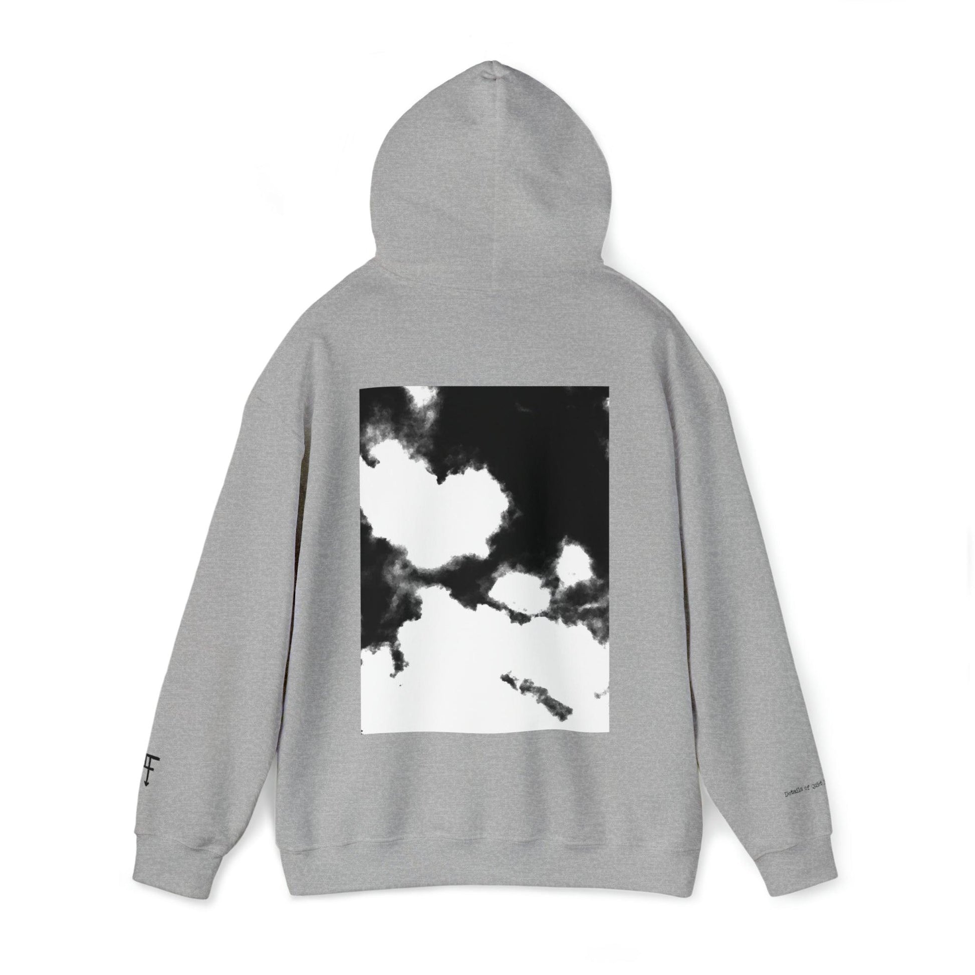 Details of Quiet Blossoms - Unisex Hooded Sweatshirt - PersonaIMF