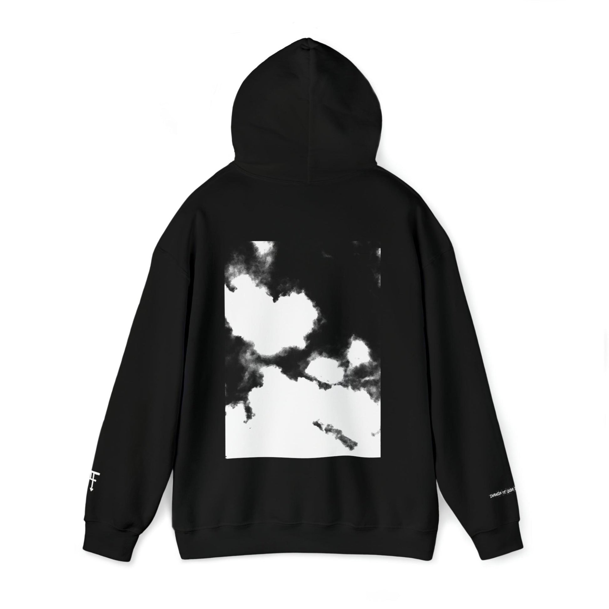 Details of Quiet Blossoms - Unisex Hooded Sweatshirt - PersonaIMF