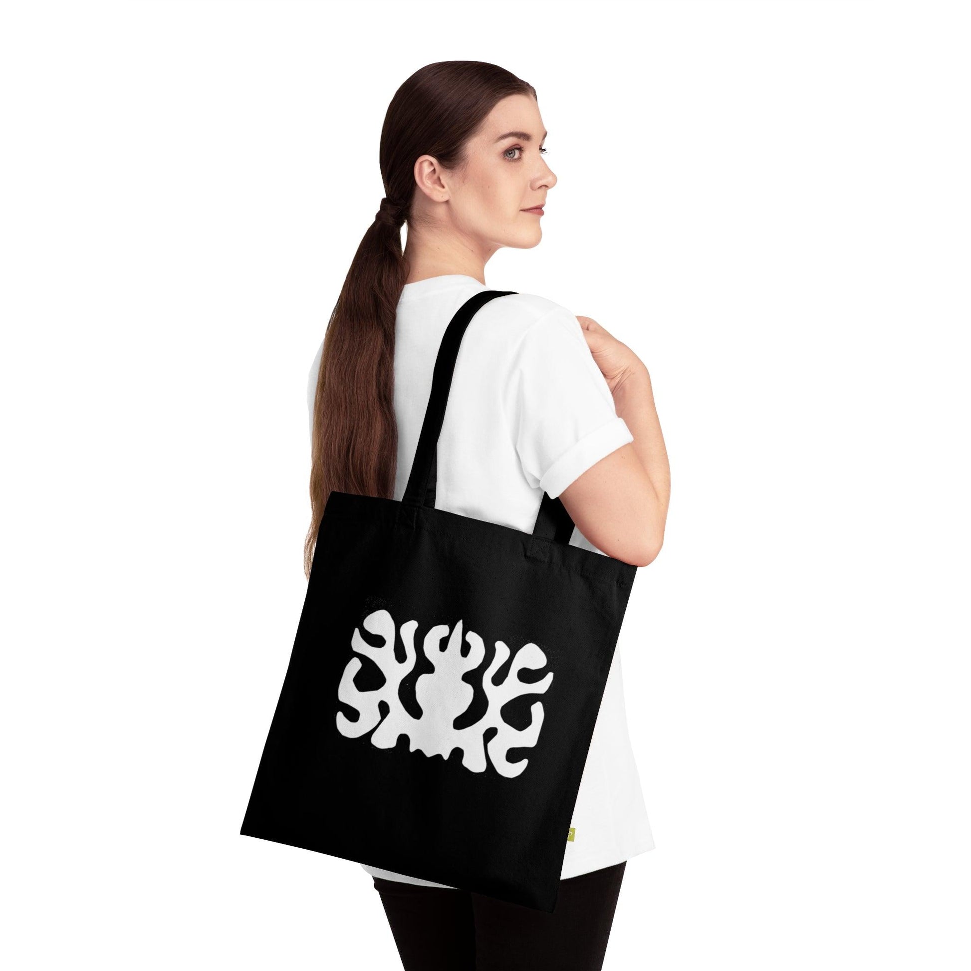 Symphonic Duplications: A Journey of Therapeutic Art - Organic Cotton Tote Bag - PersonaIMF