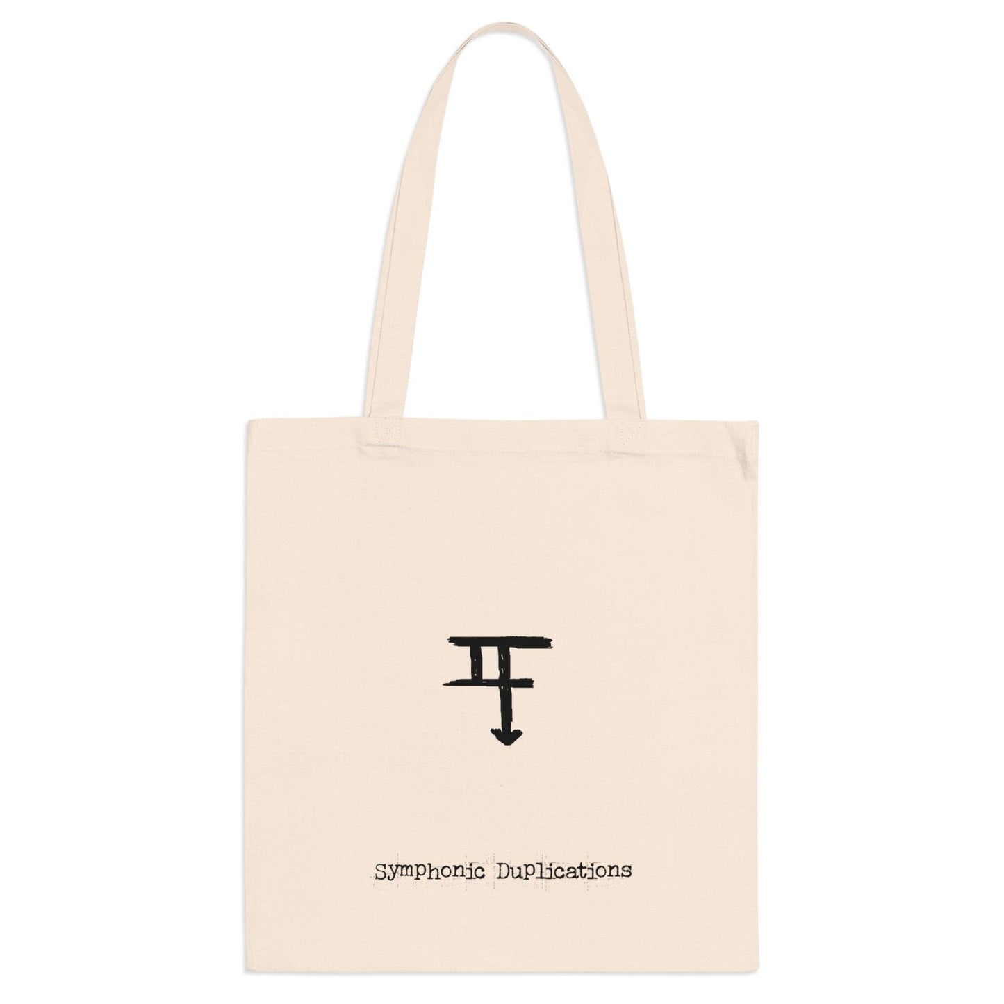 Symphonic Duplications: A Journey of Therapeutic Art - Organic Cotton Tote Bag - PersonaIMF