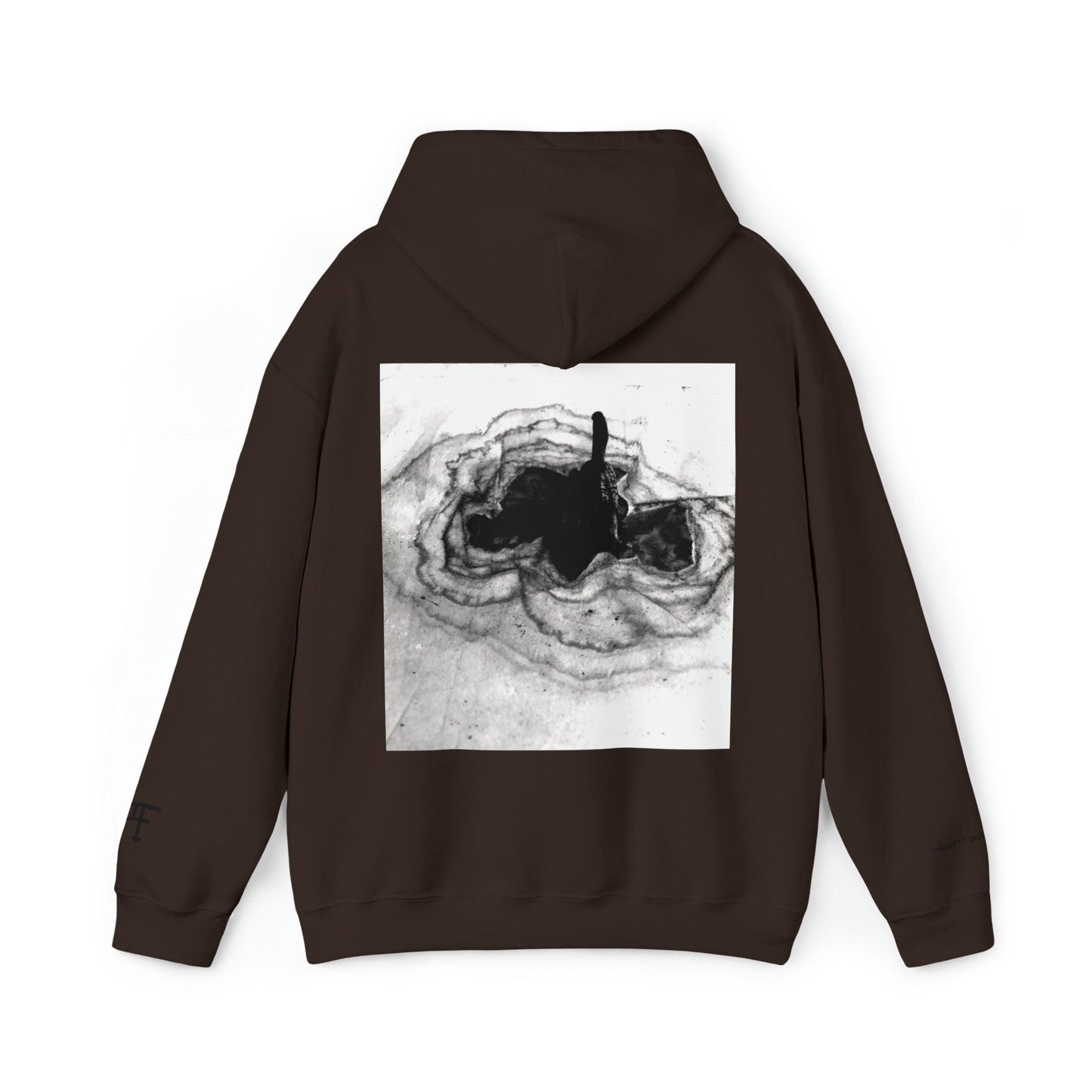 Details of Quiet Blossoms - Unisex Hooded Sweatshirt - PersonaIMF