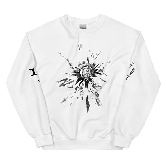 Photographic Lifelines: Ephemeral Portraits - Unisex Crewneck Sweatshirt